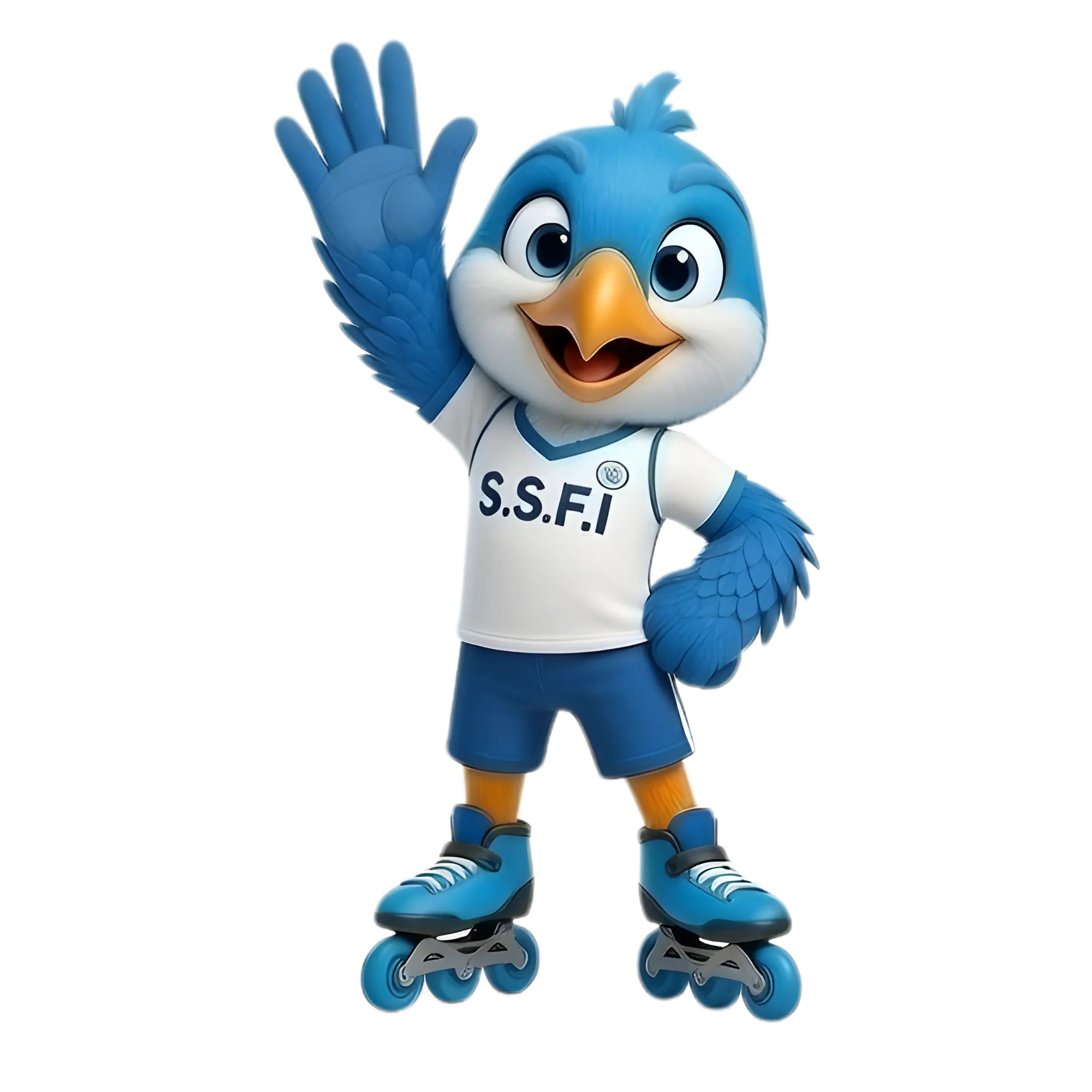 SSFI Beginner Skating Mascot